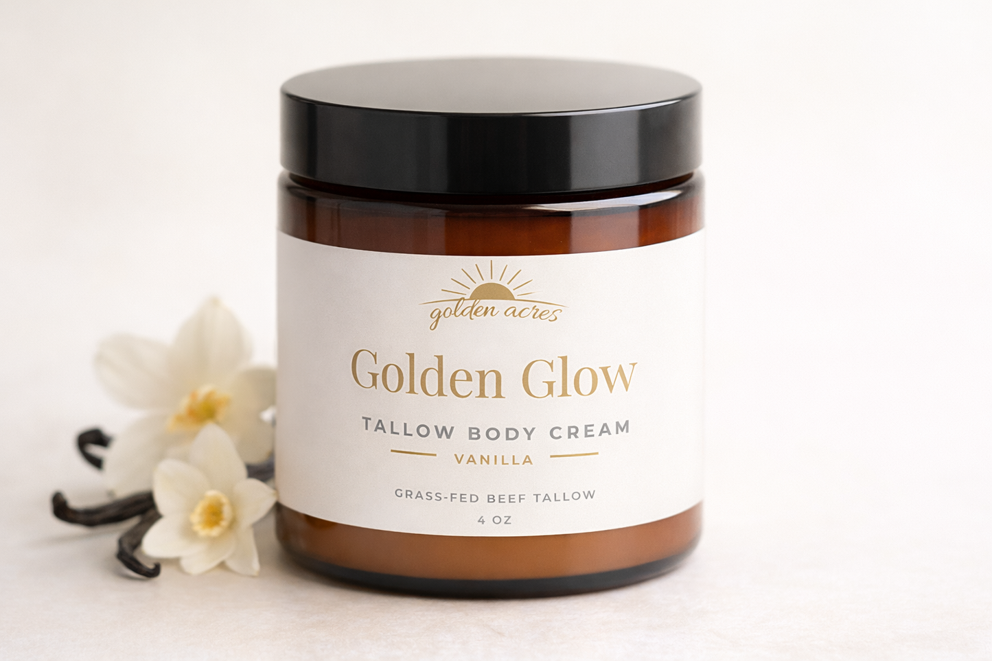 Golden Glow Tallow Body Cream
