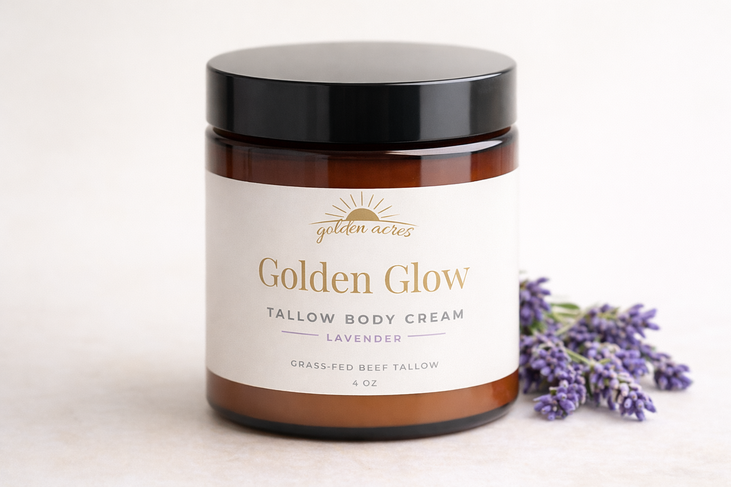 Golden Glow Tallow Body Cream